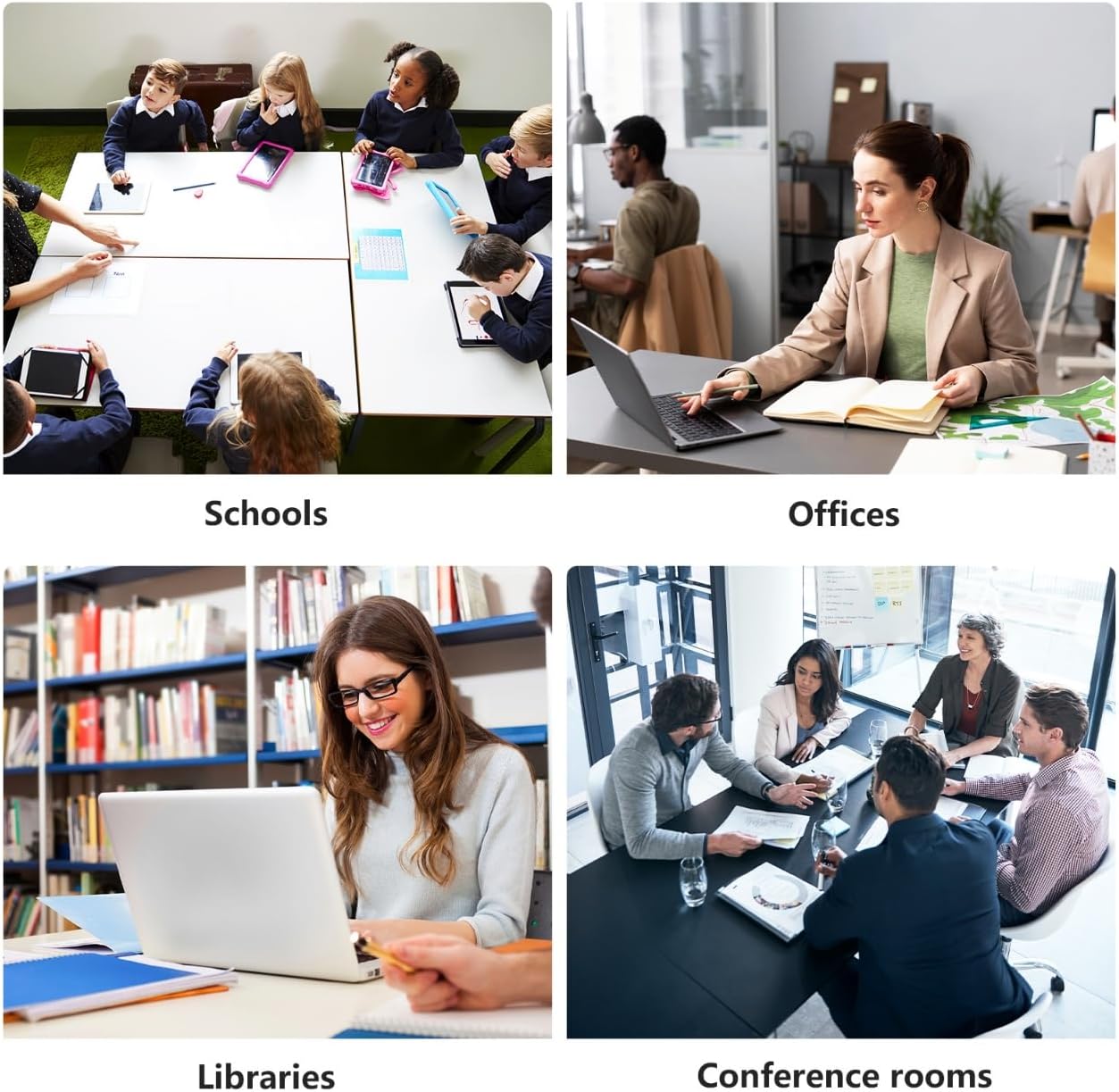 Conference Room Table, Folding Conference Tables,Thicken Grey Tabletop,Flip Top Wooden Seminar Meeting Room Table for Conference Room Offices (6, Walnut, 47.2“)