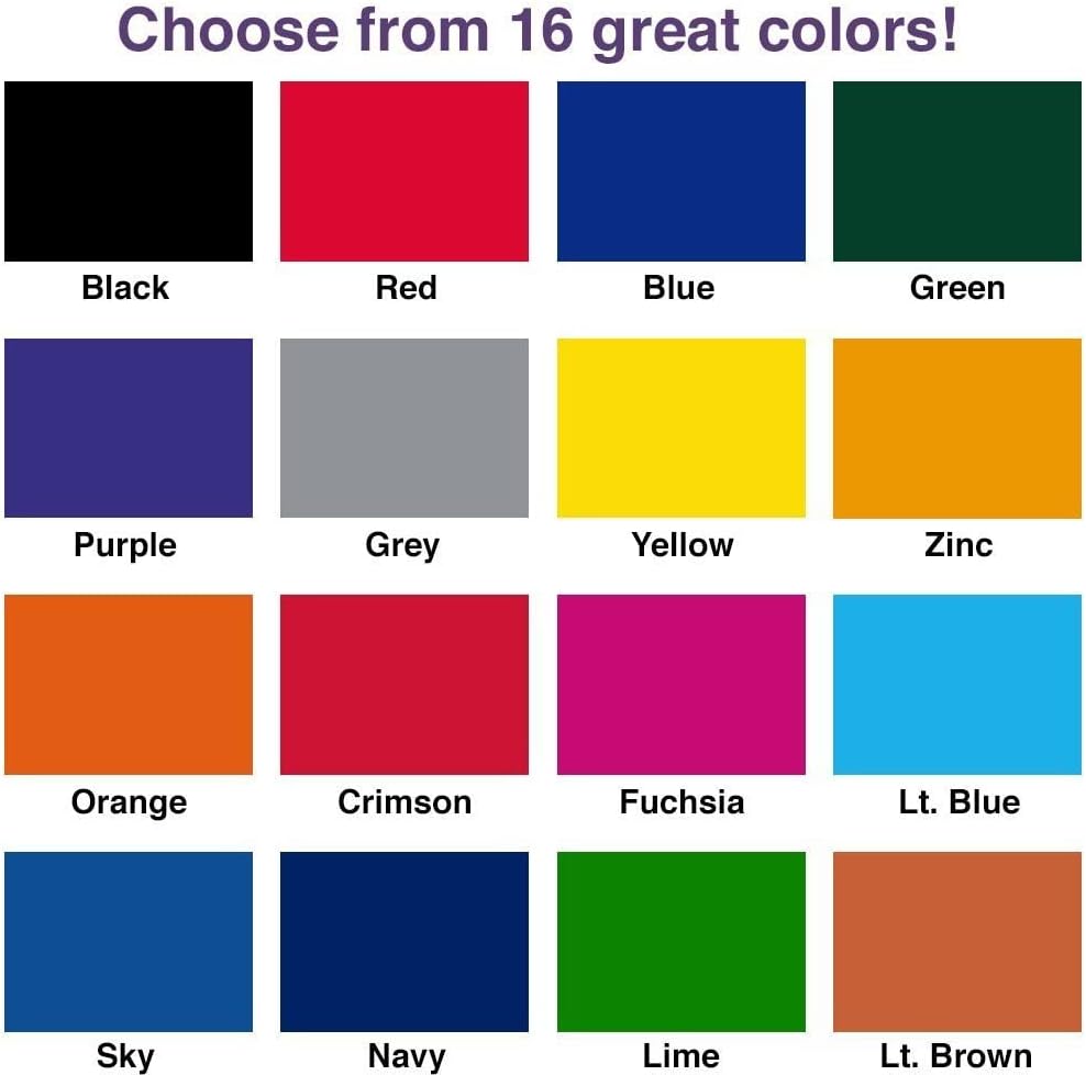 Infusion Self-Inking Custom Rubber Stamp (Personal or Business Use) - Choose from 16 Colors (5/8" x 3")