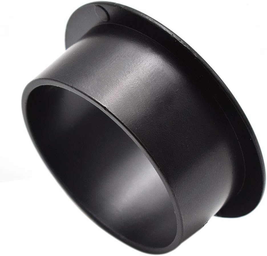 1-3/8 Inch(35mm) Zinc Alloy Desk Hole Cover Grommets Black Wire Cord Cable Organizer for Computer Desk Cabinet