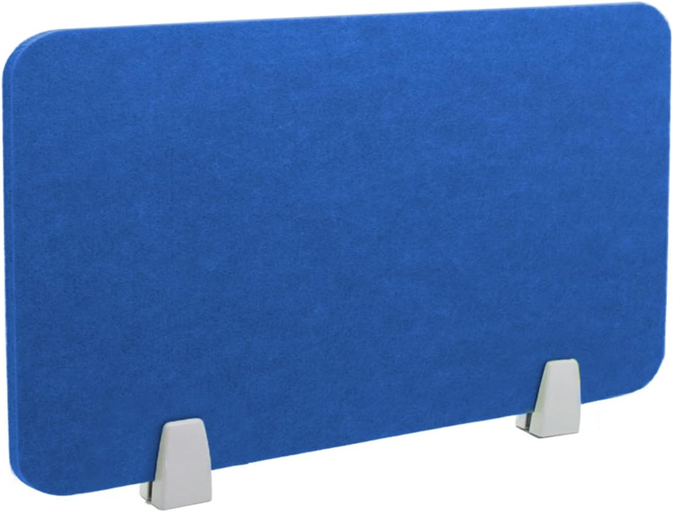 Icegrey Acoustic Desk Divider Privacy Panel Removable Sound Absorbing Desk Partition Board with 2 Clips for Student Call Centers Offices Braries Classrooms Library, Royal Blue, 15.6x15.6