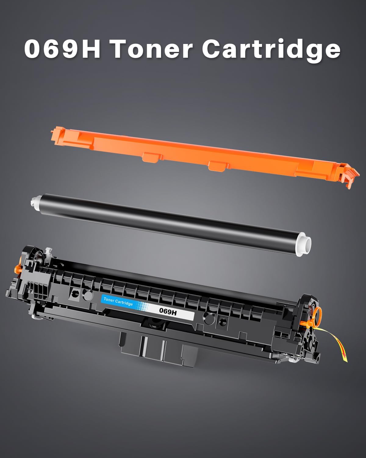 069H 069 Toner Cartridge Set Compatible Replacement for Canon 069H 069 Toner for Canon MF753Cdw Toner Cartridges imageCLASS MF751Cdw MF752Cdw LBP674Cdw LBP673Cdw Printer High Yield (4 Pack, B/C/M/Y)