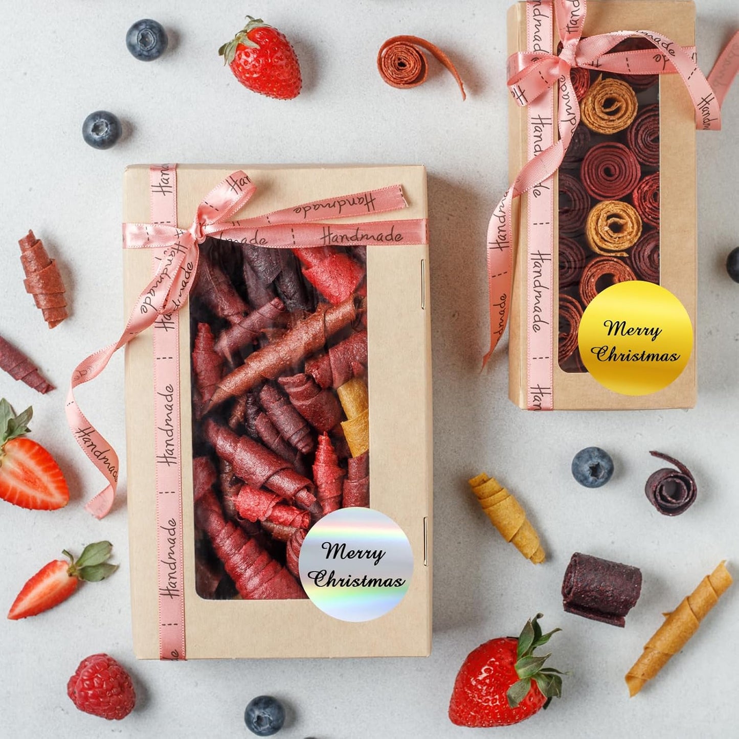 1.5 Silver Round Thermal Sticker Labels, 500 Labels per Roll, Direct Thermal, Multi-Purpose