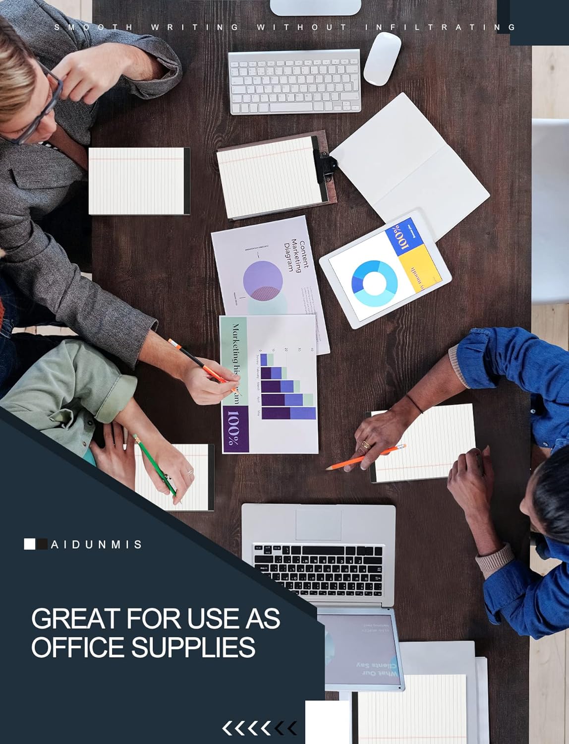 10 Pack Legal Pads Writing Pad 5x8 Inch Lined Writing Note Pads Grocery List Notepad Narrow Ruled Writing Pads 5x8 White Small Legal Pad 30 Sheets To Do Notepad 80GSM Paper for School, College, Office