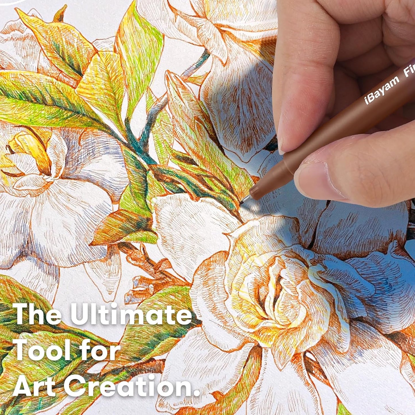 iBayam 18 Colors Fine Point Aesthetic Pens, Stocking Stuffers Christmas Gifts for Kids Trendy Teen Girl, Teacher Supplies, Preppy Stationery, Fun School Office Supplies, Scrapbook Art Pens